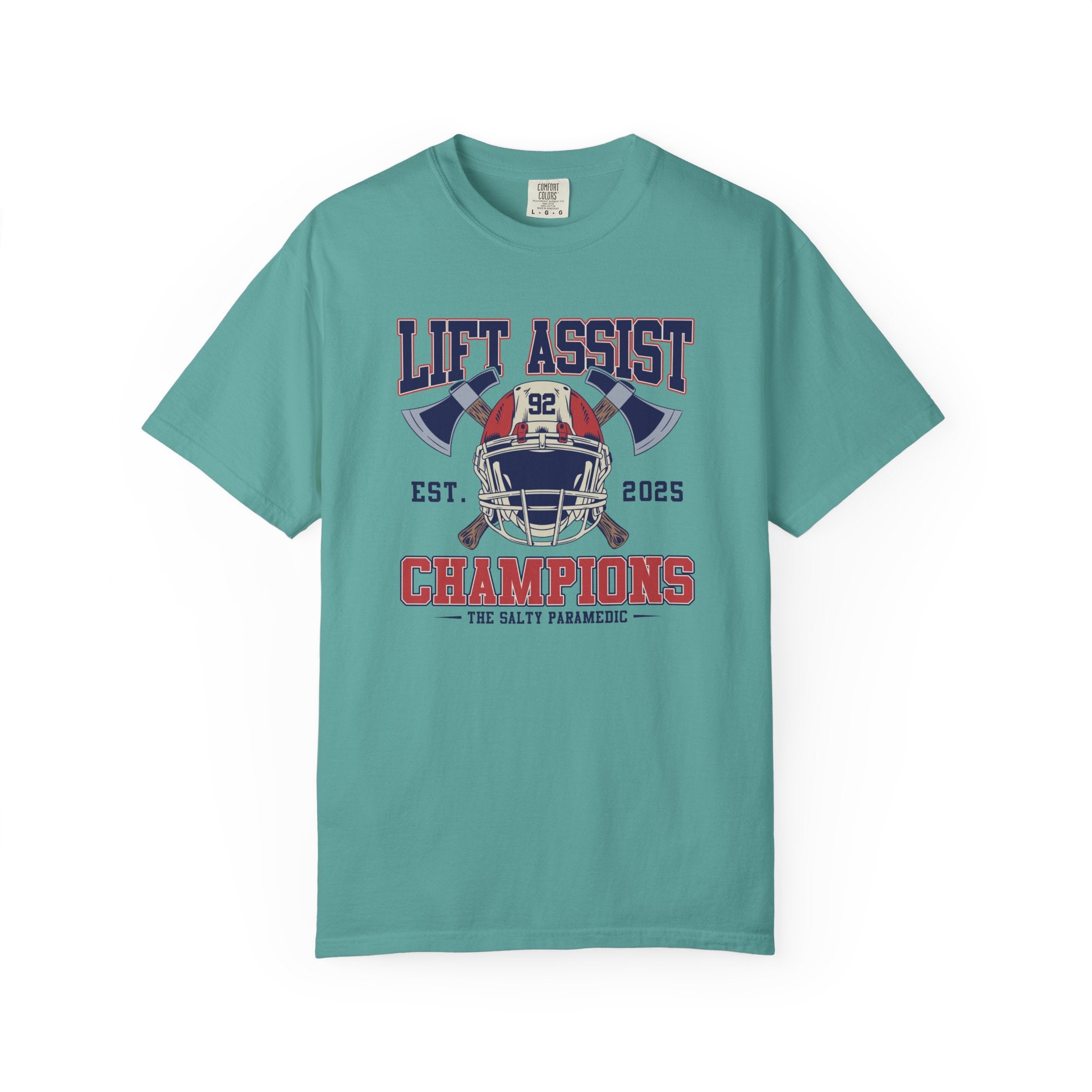 Lift Assist Champions T-Shirt (Graphic on Front)
