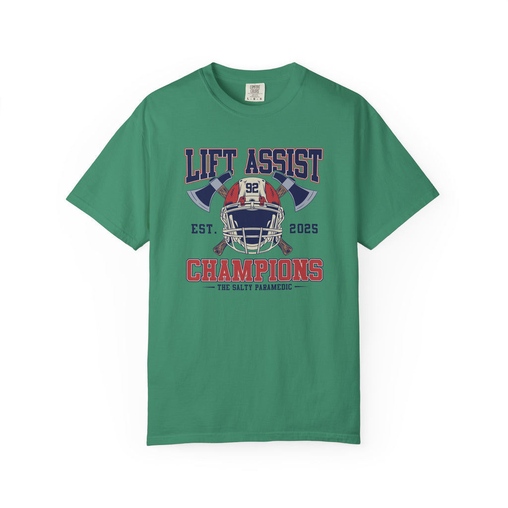 Lift Assist Champions T-Shirt (Graphic on Front)
