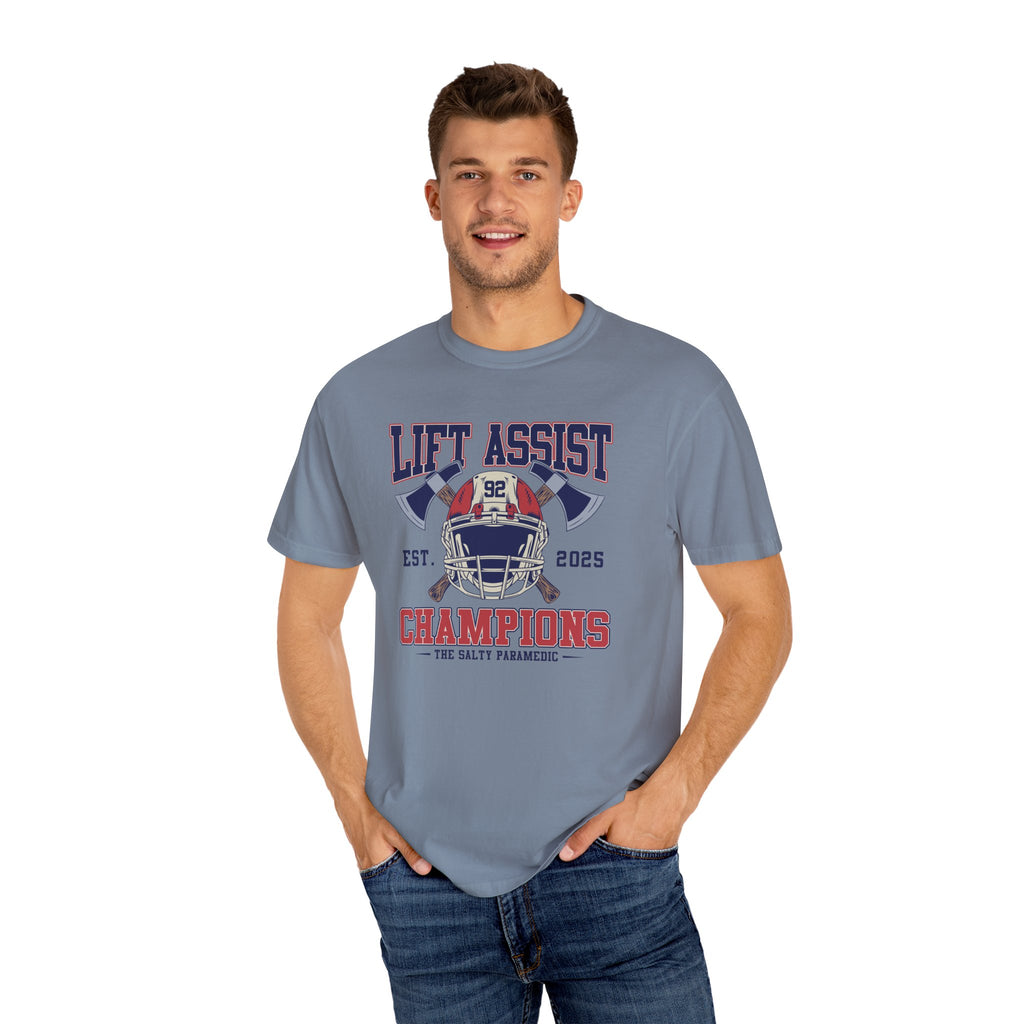 Lift Assist Champions T-Shirt (Graphic on Front)