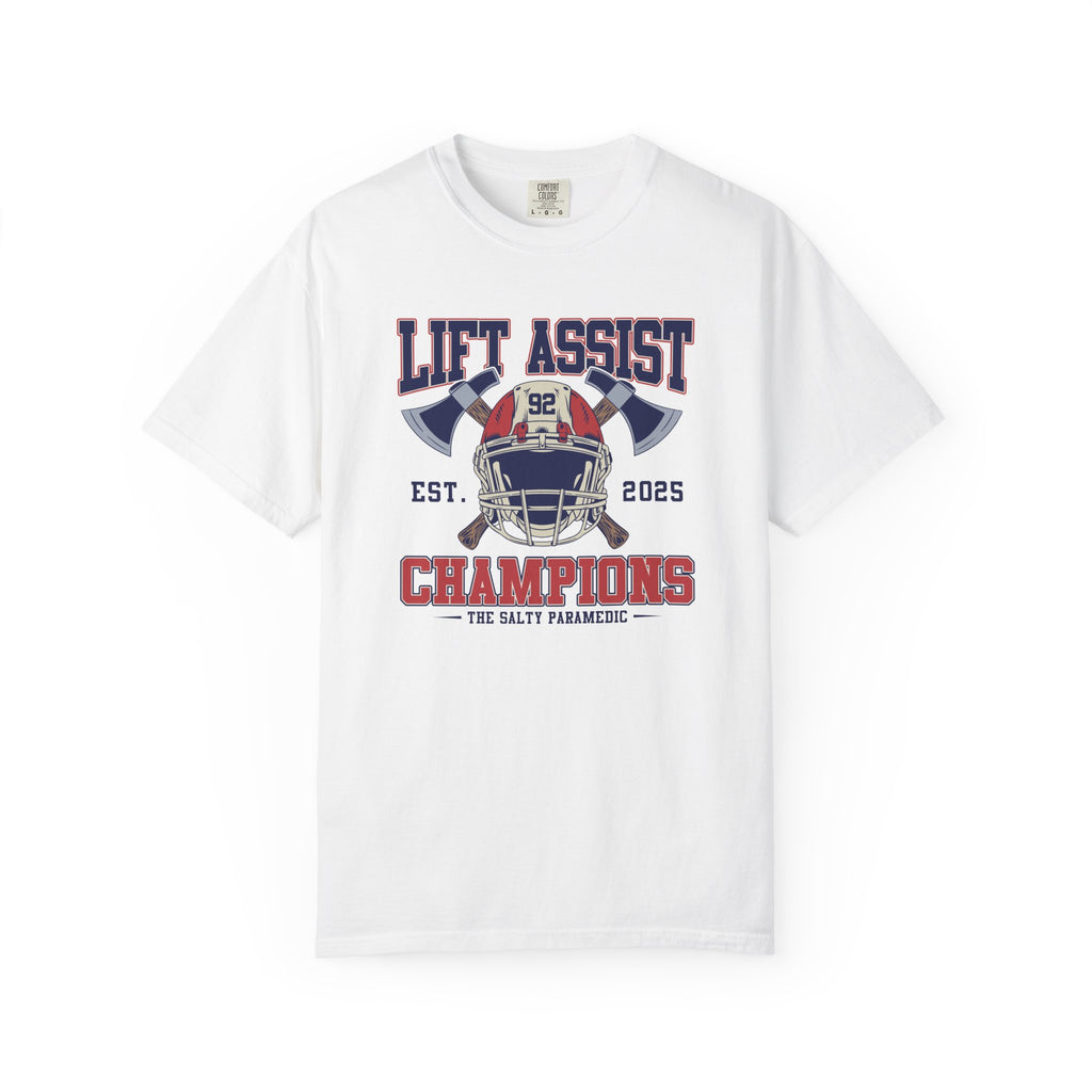 Lift Assist Champions T-Shirt (Graphic on Front)