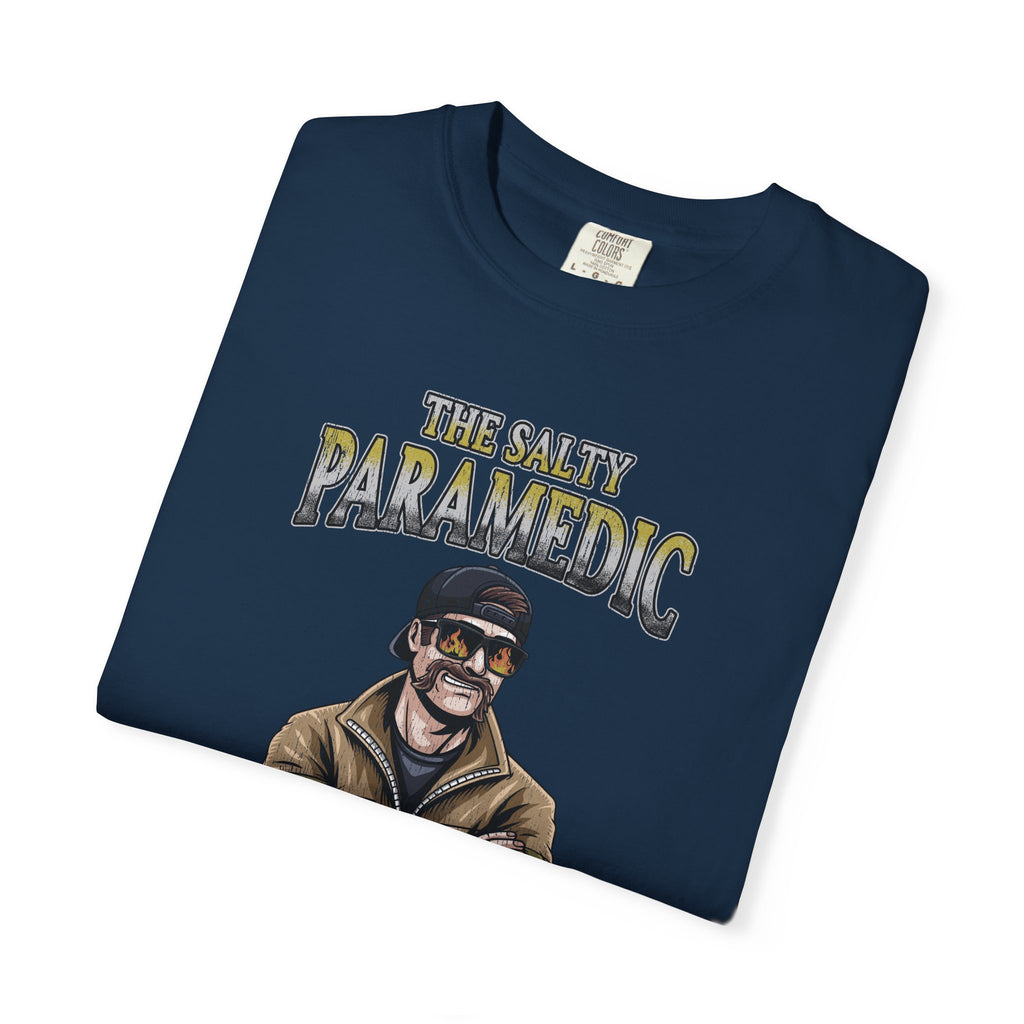 The Salty Paramedic Experience T-Shirt (Yellow Font)