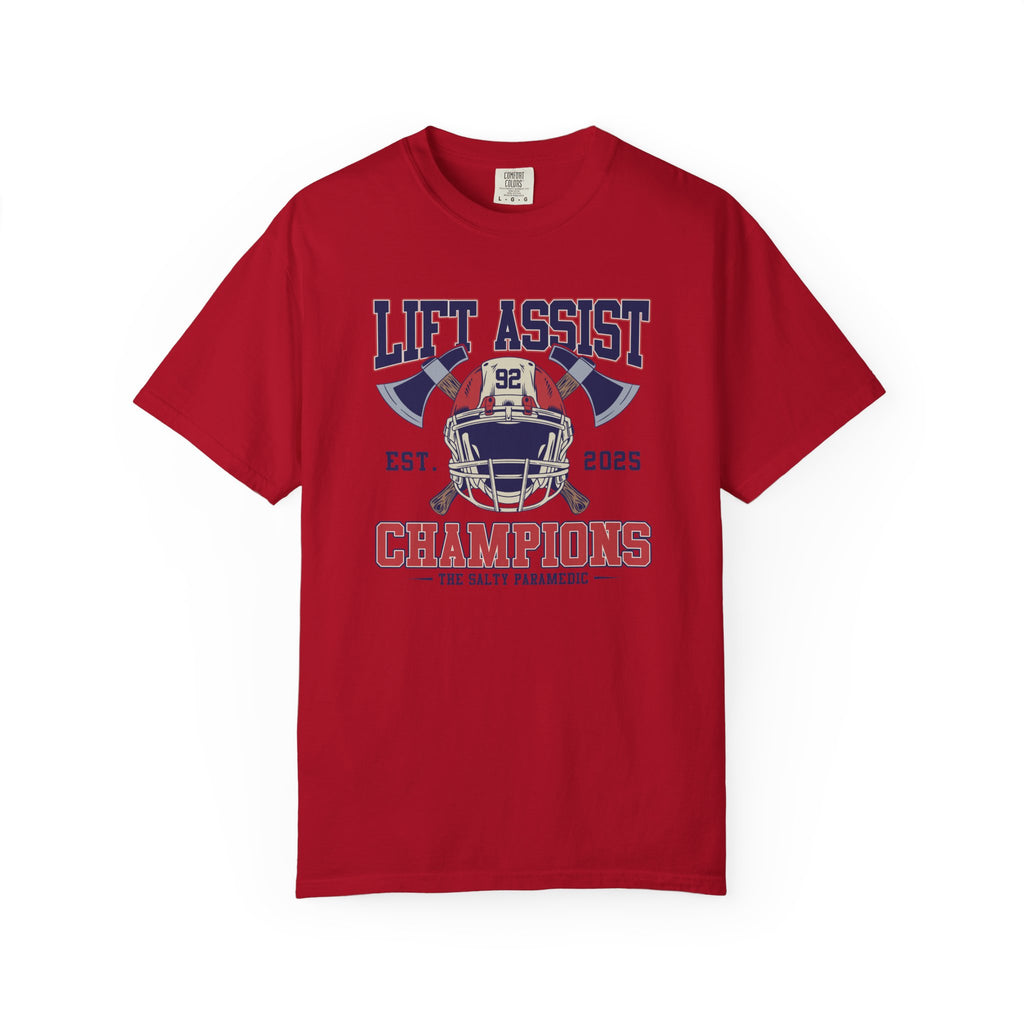 Lift Assist Champions T-Shirt (Graphic on Front)
