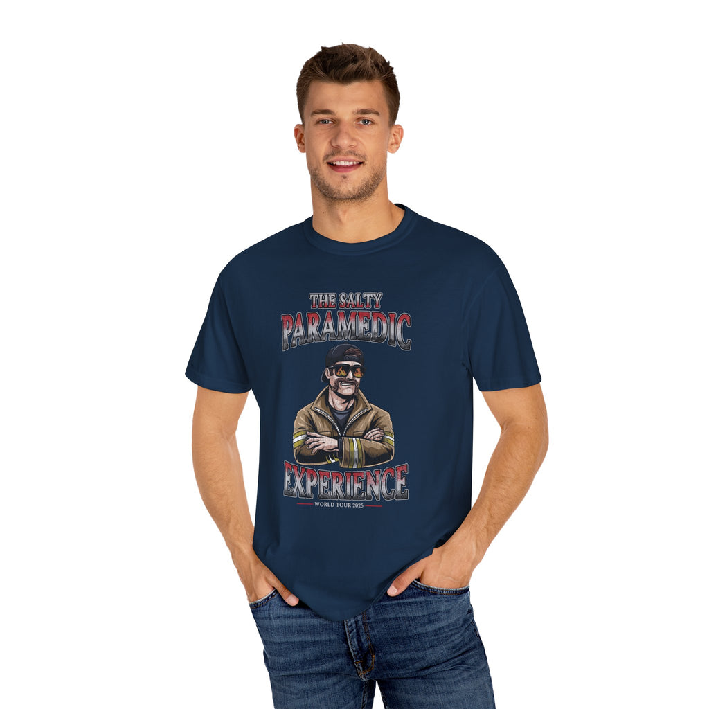 The Salty Paramedic Experience T-Shirt (Red Font)