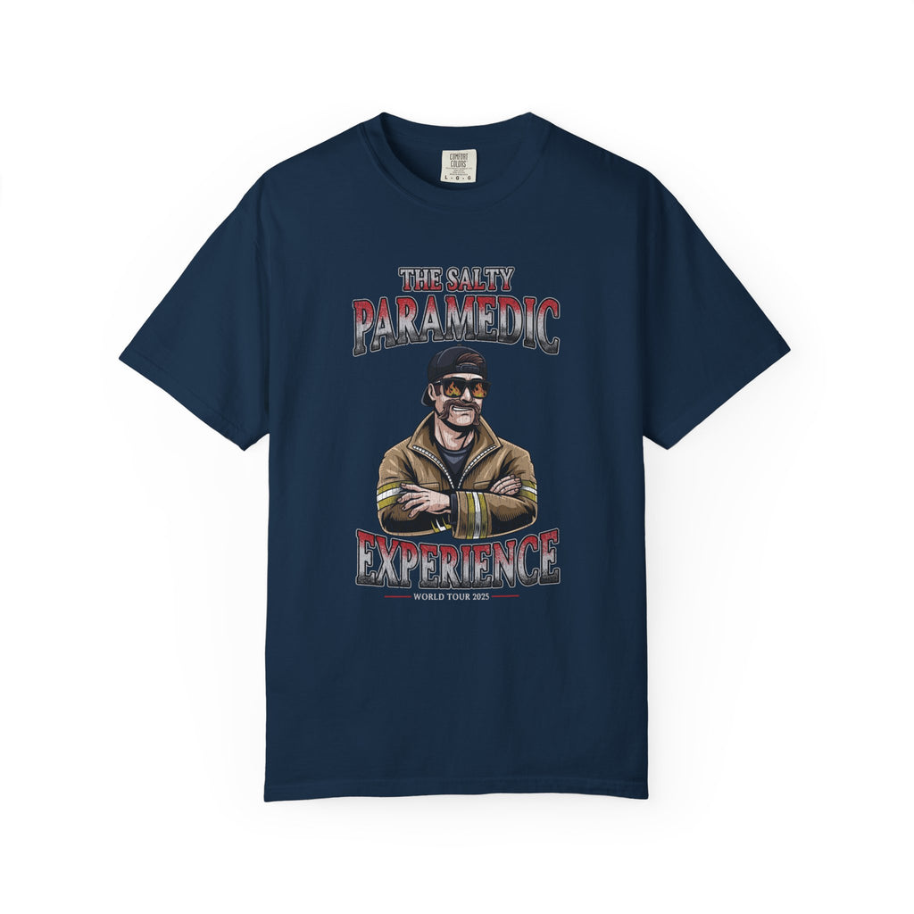 The Salty Paramedic Experience T-Shirt (Red Font)