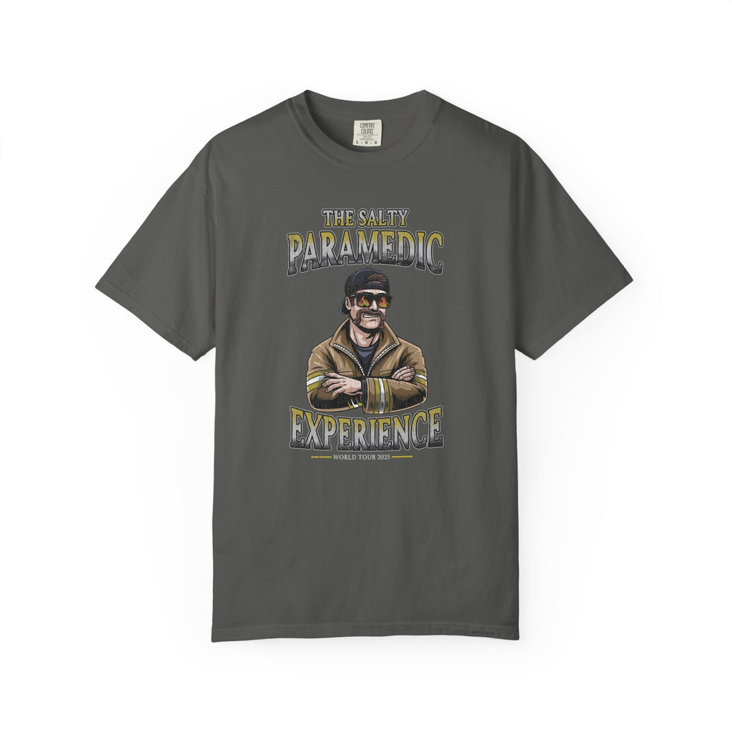 The Salty Paramedic Experience T-Shirt (Yellow Font)