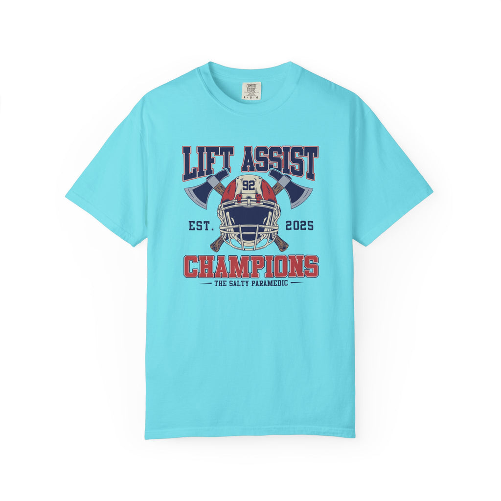 Lift Assist Champions T-Shirt (Graphic on Front)