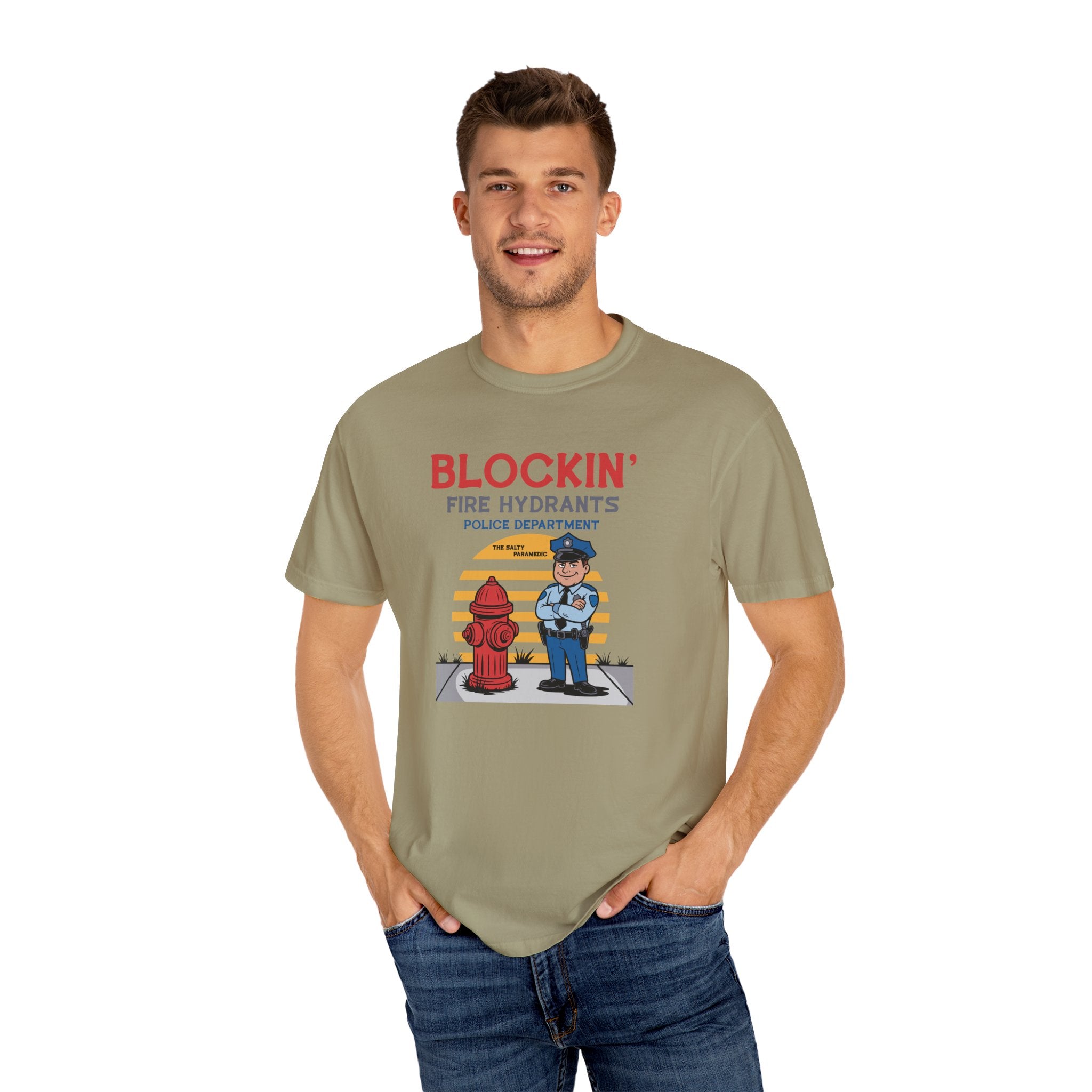 Blockin' Fire Hydrants T-Shirt
