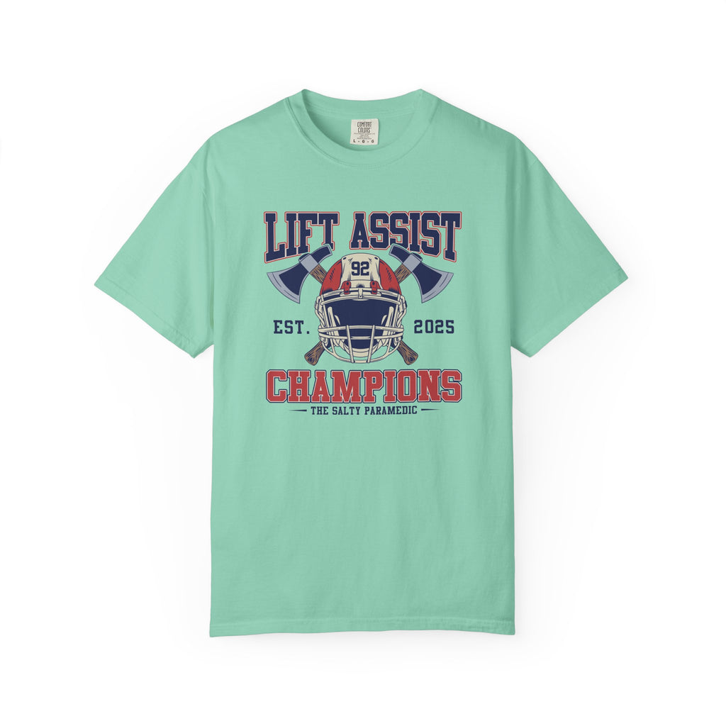 Lift Assist Champions T-Shirt (Graphic on Front)