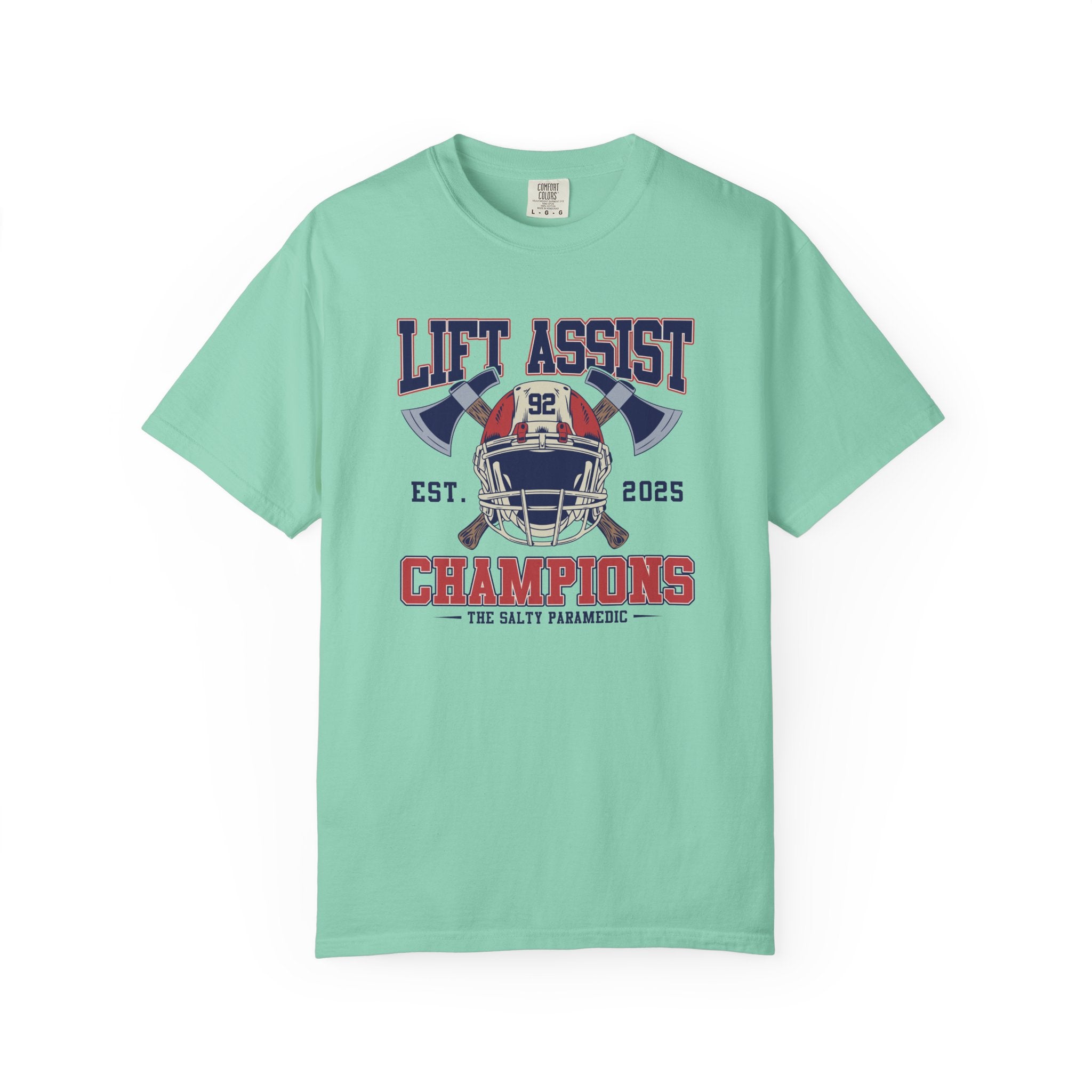 Lift Assist Champions T-Shirt (Graphic on Front)
