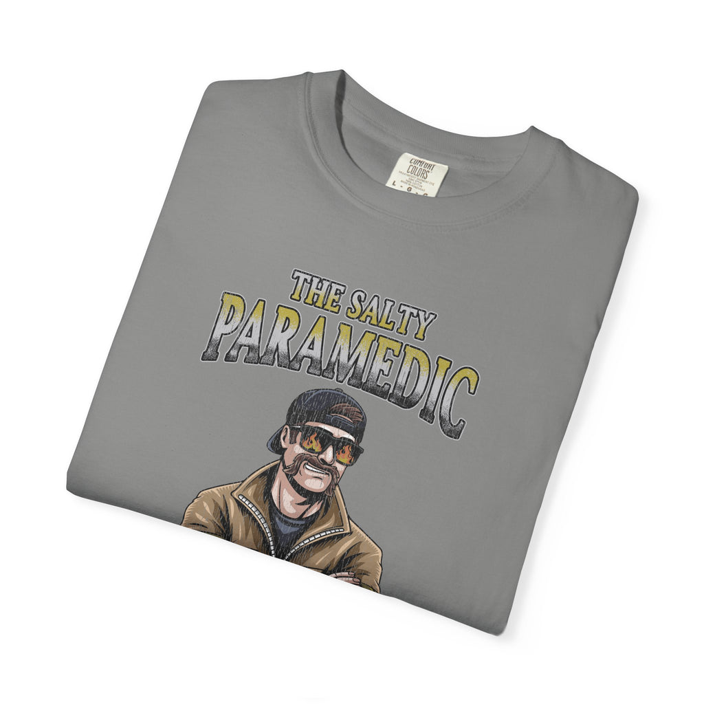 The Salty Paramedic Experience T-Shirt (Yellow Font)