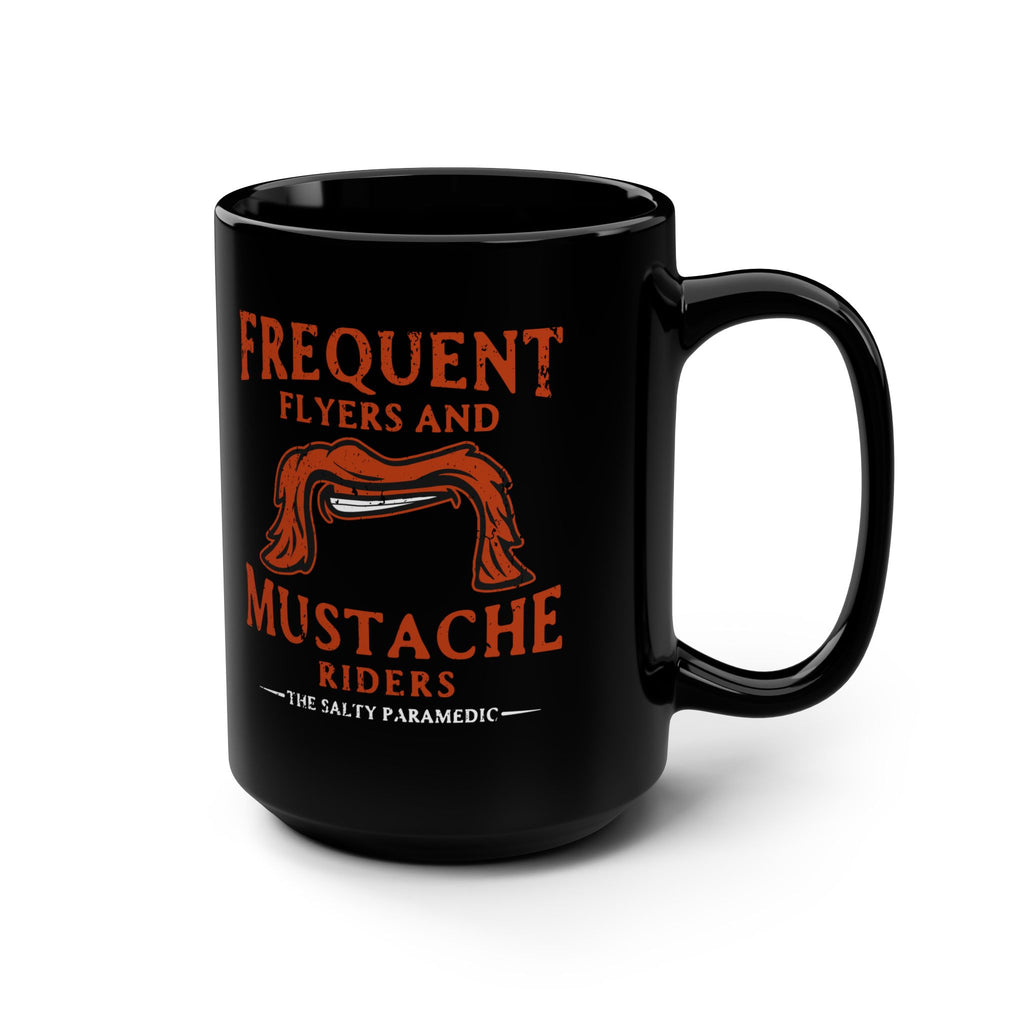Frequent Flyers & Mustache Riders Coffee Mug