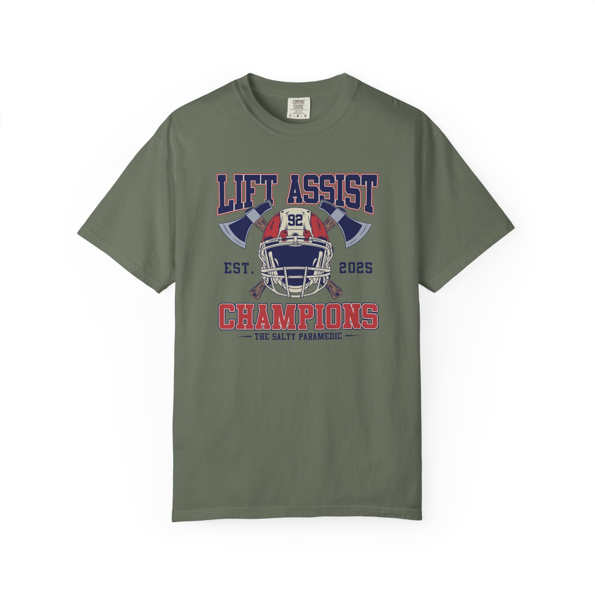 Lift Assist Champions T-Shirt (Graphic on Front)
