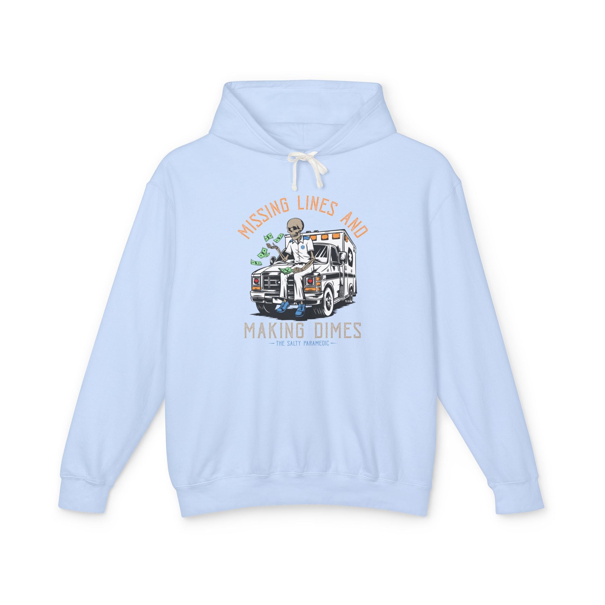 Missing Lines Hoodie (Graphic on Front)